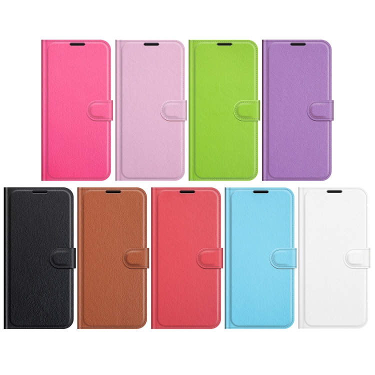 Case Nokia G50 # Pre-Order * เคสกระเป๋าสตางค์หนัง PU เนื้อลิ้นจี่แบบแม่เหล็ก *
