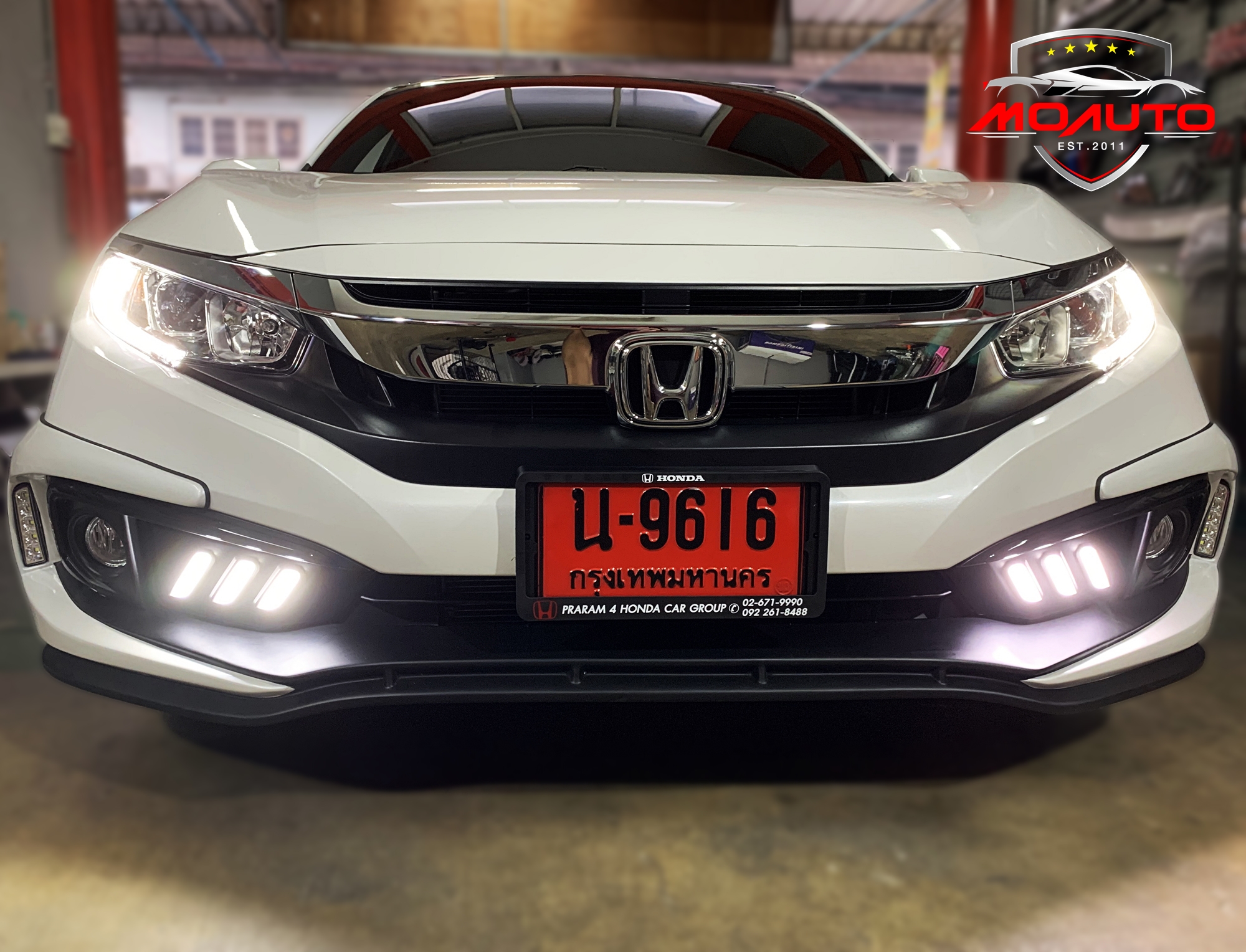 ไฟ Daylight ทรง Mustang CIVIC FC MC 2019-2021