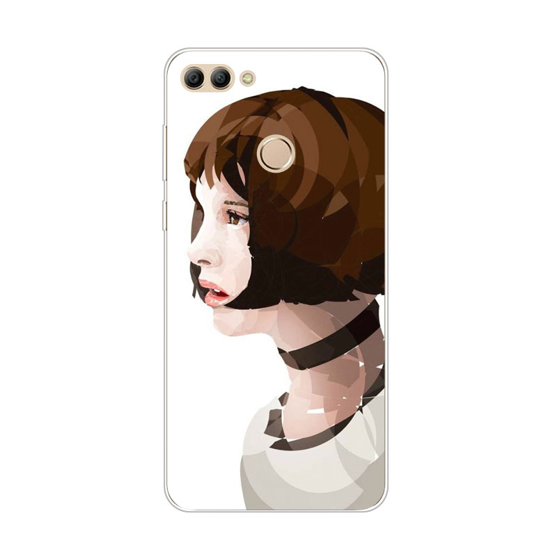Case Huawei Y9 / Pre-order * เคสซิลิคอนการ์ตูนจิตรกรรมTPU Softปกหลัง *