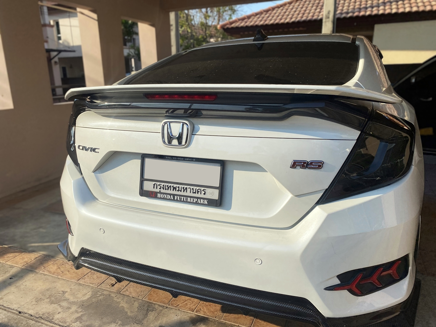 ไฟท้าย LED M-STEP พร้อมไฟฝากระโปรงท้าย CIVIC FC 2016 - 2021