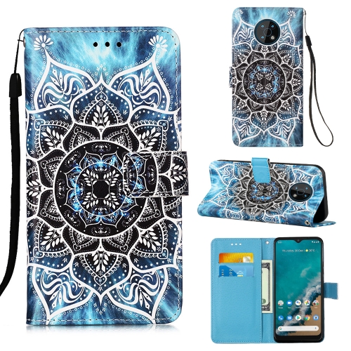 Case Nokia G50 # Pre-Order * เคสกระเป๋าสตางค์ พิมพ์ลายสีสดใสพร้อมสายคล้องมือ *