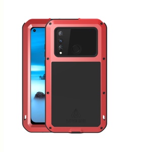 Case Huawei Nova 4 / Pre-Order * LOVE MEI เคสกันกระแทกโลหะทรงพลัง วัสดุ: โลหะ + ซิลิโคน + กระจก *