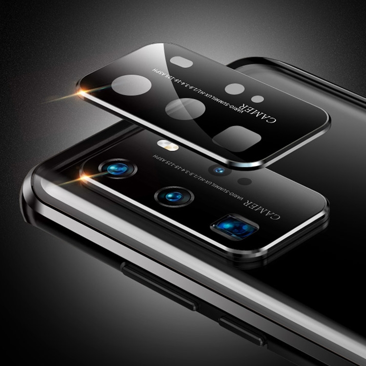 Case Huawei P40 Pro / Pre-order * กระจกเทมเปอร์สองด้านกันกระแทก Magnetic Attraction เคสพร้อมฝาปิดเลนส์กล้อง *