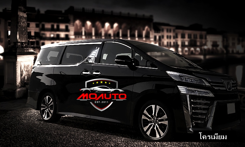 ครอบเสากลางประตูเลื่อน SPORT ALPHARD / VELLFIRE MC 2019-2022