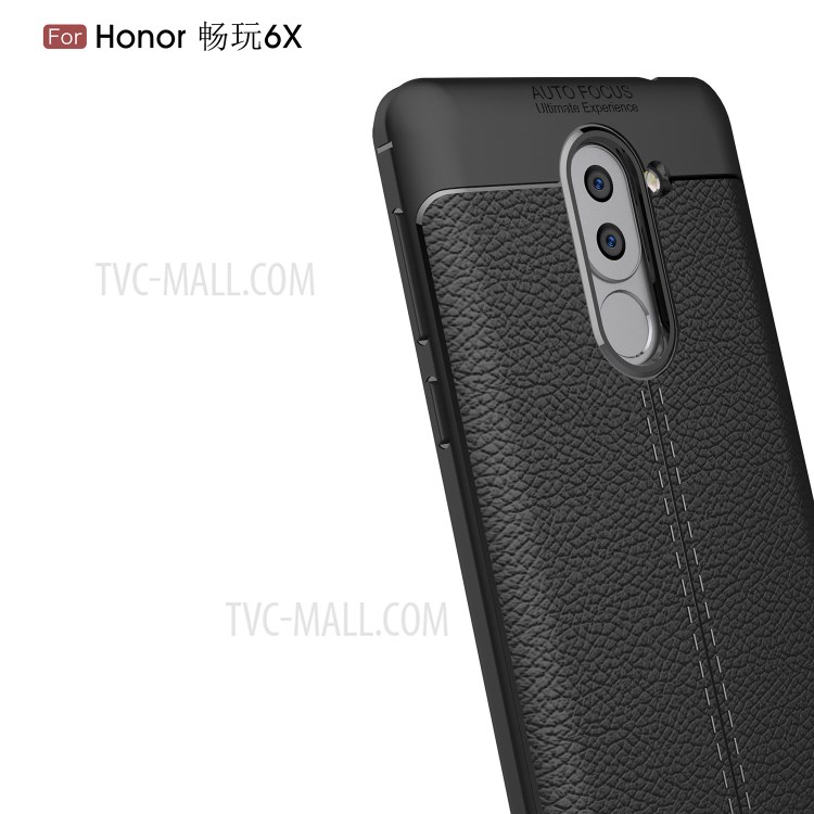 Case Huawei GR5 2017/ Pre-orde * เคส TPU เนื้อลายลิ้นจี่ Litchi Grain Soft TPU Back Casing *