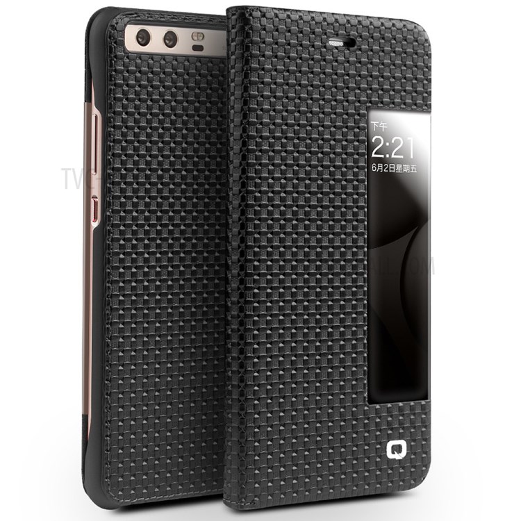 Case Huawei P10 Plus / Pre-order * QIALINO เคสหนังแท้ ฟังก์ชั่นปลุก / นอนหลับอัตโนมัติ *