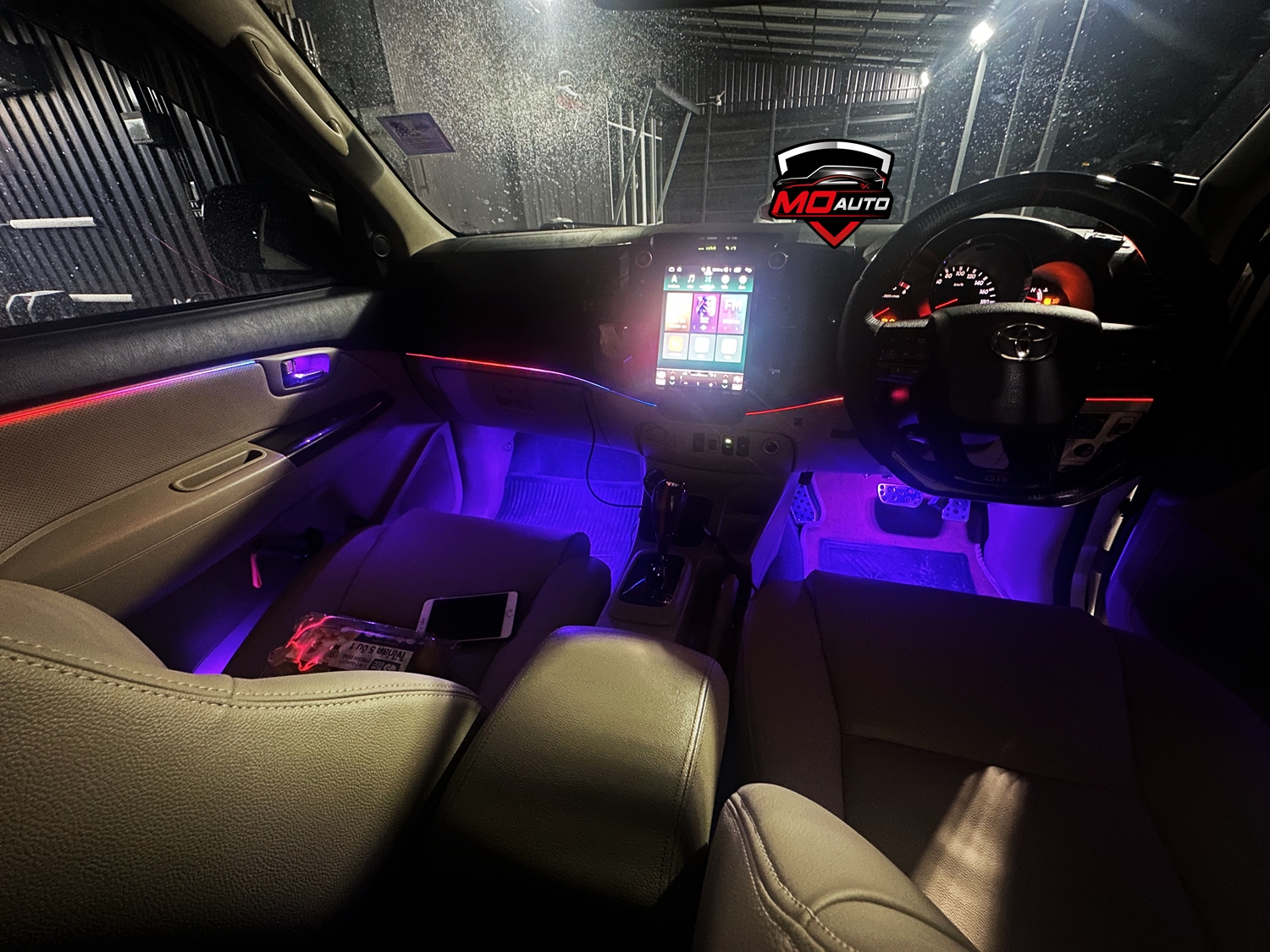 ไฟ Ambient light ภายใน FORTUNER 2005-2014