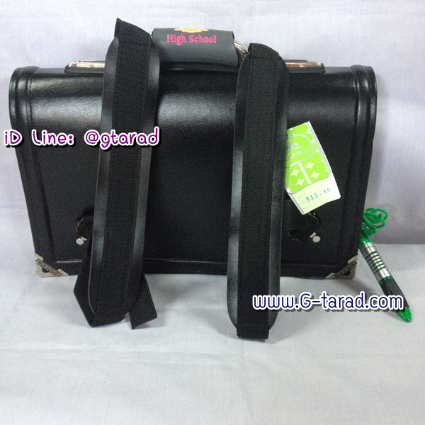 กระเป๋านักเรียน HighSchool หูโยก 5 ชั้น มีสายเป้หลัง