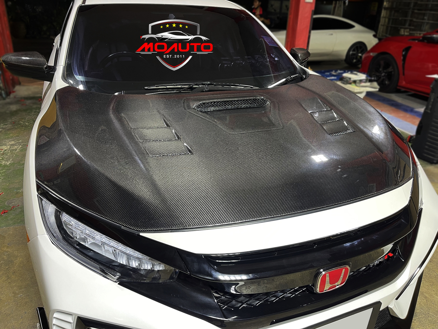 ฝากระโปรงหน้า TYPE-R V2 FC / FK 2016-2021