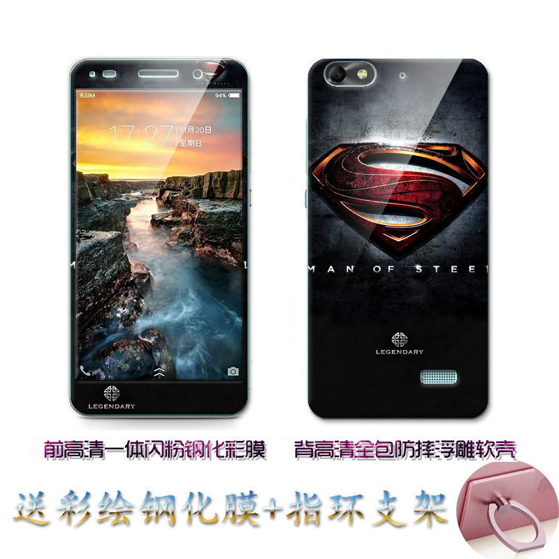 Case Huawei G-Play Mini / Pre-orde * เคส TPU ลายการ์ตูนน่ารักๆ + กระจกนิรภัย *