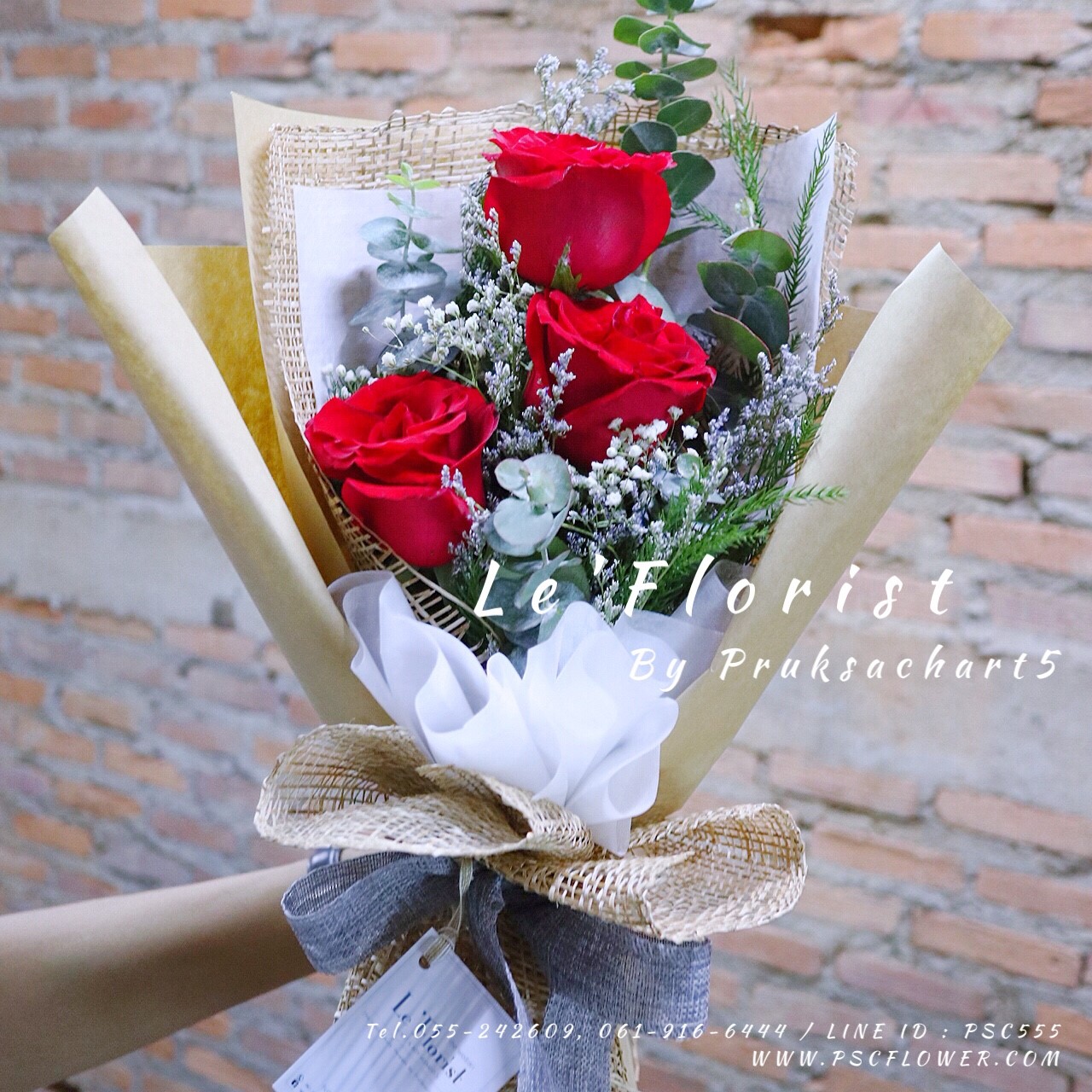 2019-01 Premium red rose [S size] Bouquet