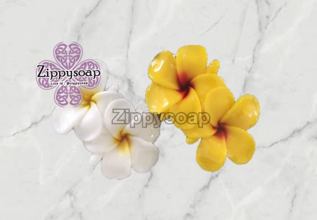 แม่พิมพ์ซิลิโคน ดอกลีลาวดีคู่ 4 ช่อง 005762 ต้องผลิต ขั้นต่ำ 5ชิ้น