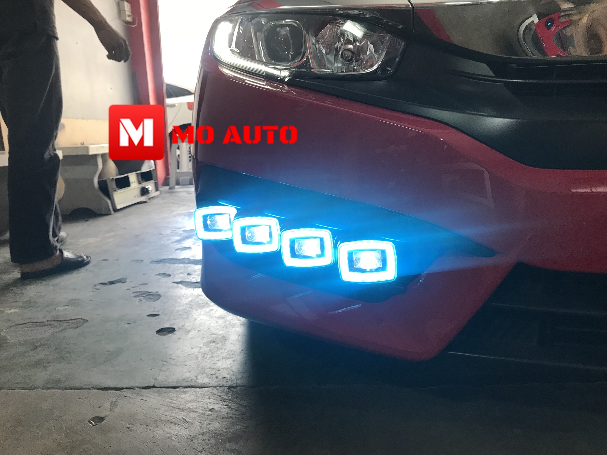 ไฟ Daylight CIVIC FC ทรง DUCATI STYLE 2016-2018