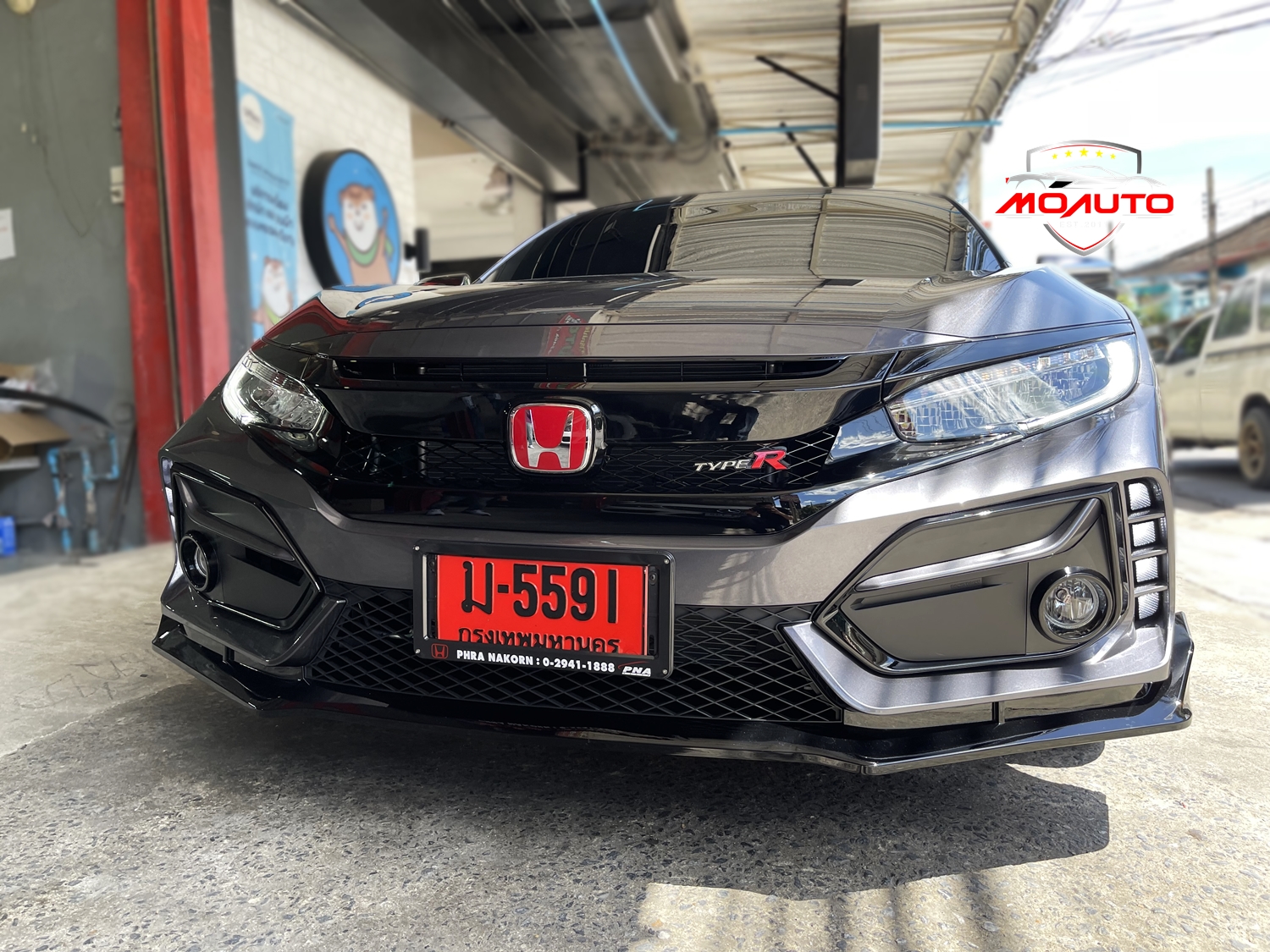 ชุดแต่ง TYPE-R สำหรับ CIVIC FC 2016-2021 (แบบเปลี่ยนกันชน)