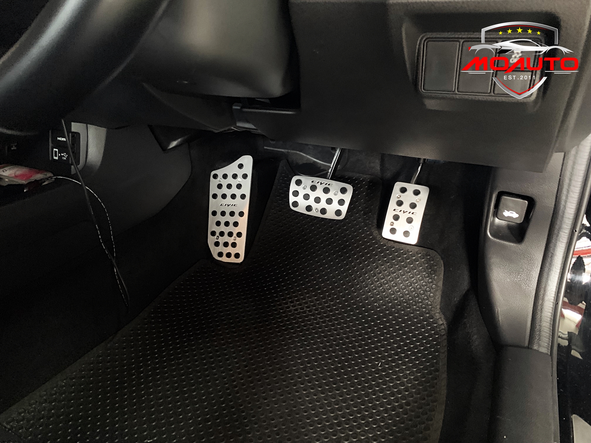 แป้นเหยียบเบรกคันเร่ง ทรง Modulo CIVIC FC/FK/ FC 2019 MC