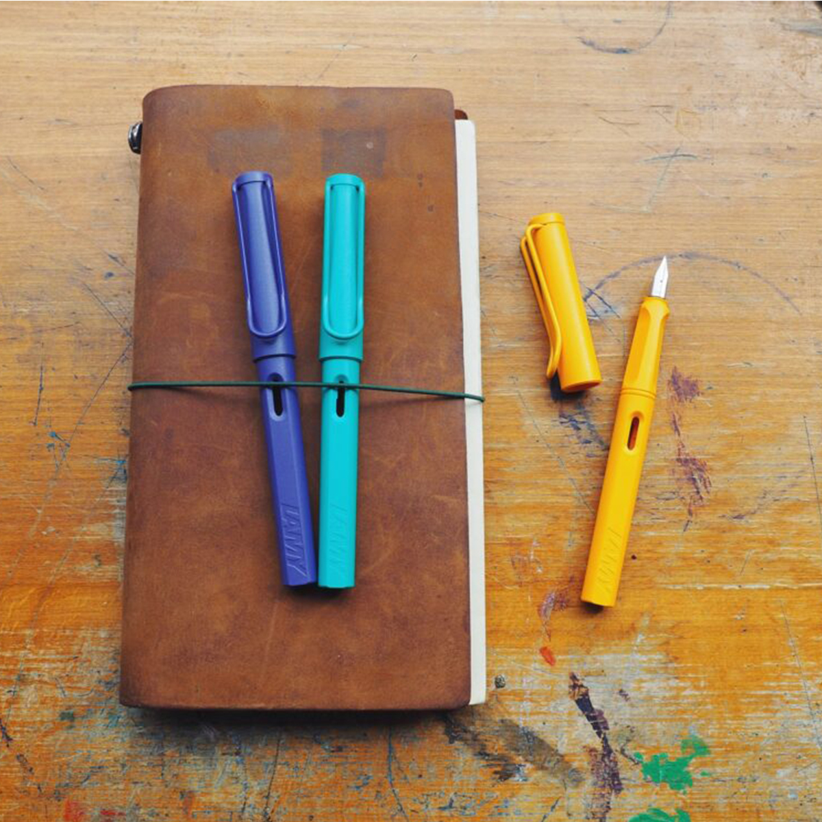 LAMY safari fountain pen candy aquamarine 2020 limited edition