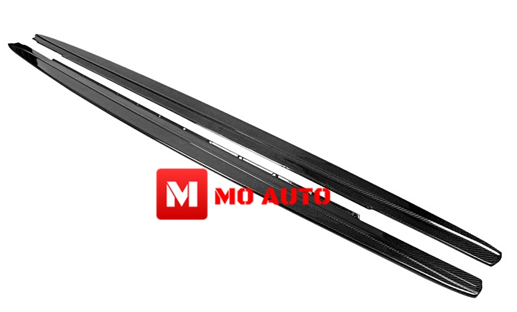 ลิ้นสเกิร์ตข้าง คาร์บอน แท้ / ดำเงา BMW G30