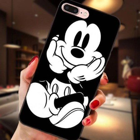 Case Huawei Y9 2019 / Pre-orde * เคส Mickey Mouse and Donald Duck การ์ตูนยอดนิยมจิตรกรรมซอฟท์ TPU ปกหลัง *