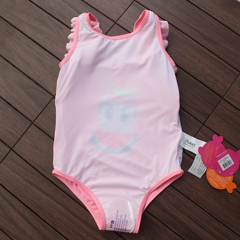 ชุดว่ายน้ำ สีชมพู ลายยูนิคอร์น ไซส์ 2T