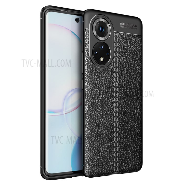 Case Huawei nova 9 # Pre-Order * เคสเนื้อลิ้นจี่แบบยืดหยุ่น TPU เคสใส่โทรศัพท์ *