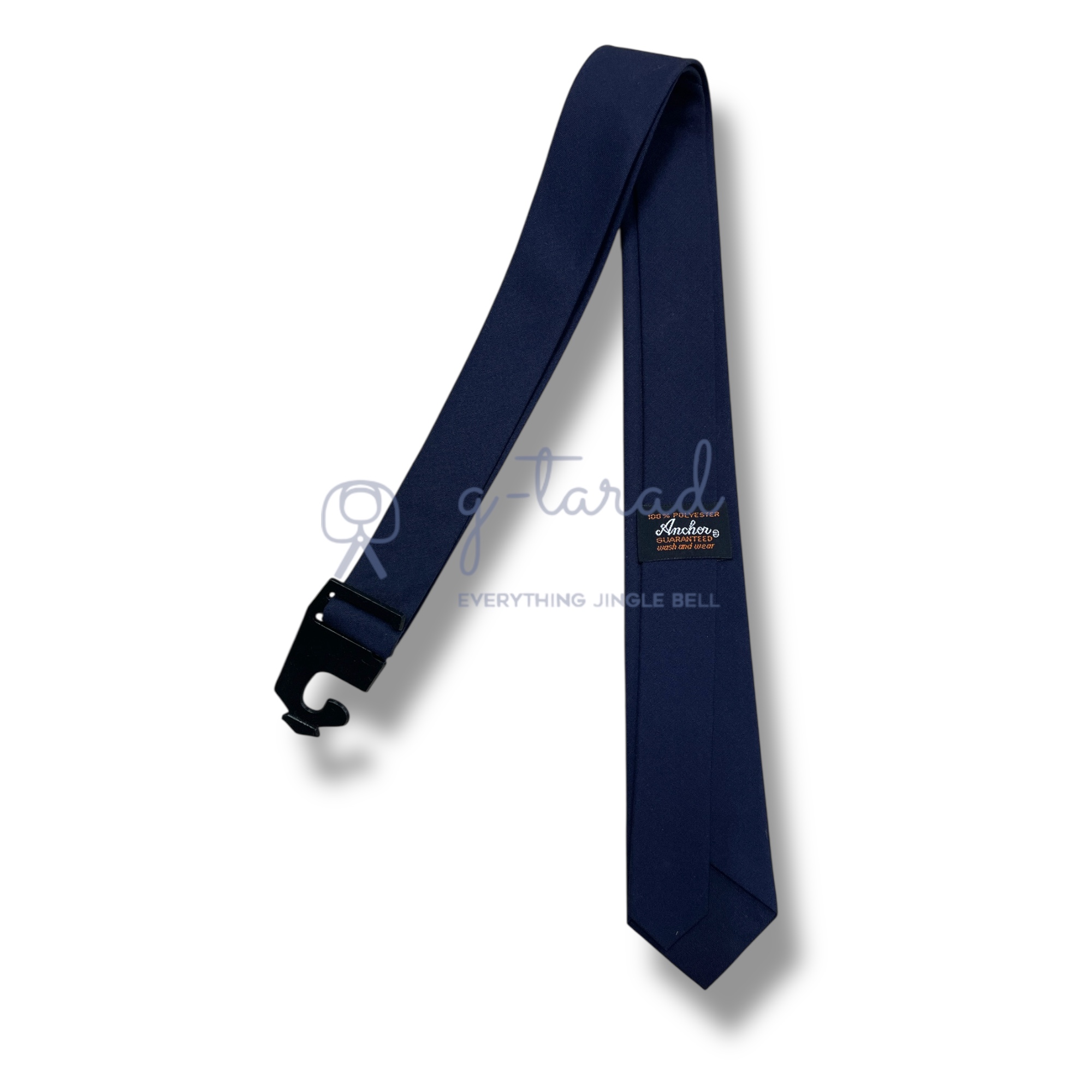 เนคไท แบบผูกเอง สีดำ/สีกรมท่า