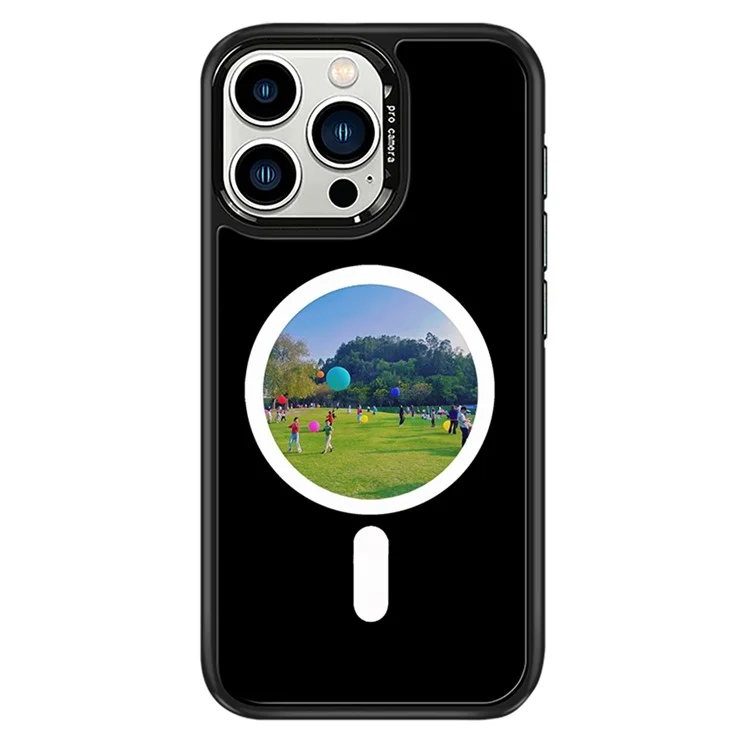 Case iPhone 15 Pro # Pre-order * เคสโทรศัพท์ E-Ink เข้ากันได้กับ MagSafe NFC 6 สี TPU + ฝาหลังพีซี *