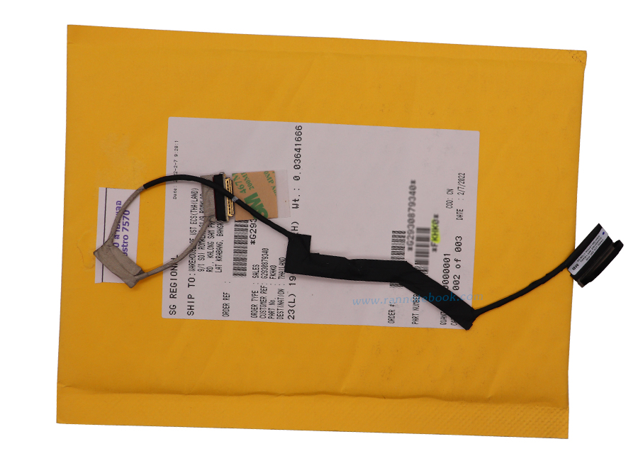 สายแพจอ Dell Vostro 7570 แท้ ราคาพิเศษ นำสัญญาณภาพได้ดี ภาพคมชัด LCD Cable Dell 7570 ตรงรุ่น ตรงสเปค ประกันศูนย์ Dell Thailand