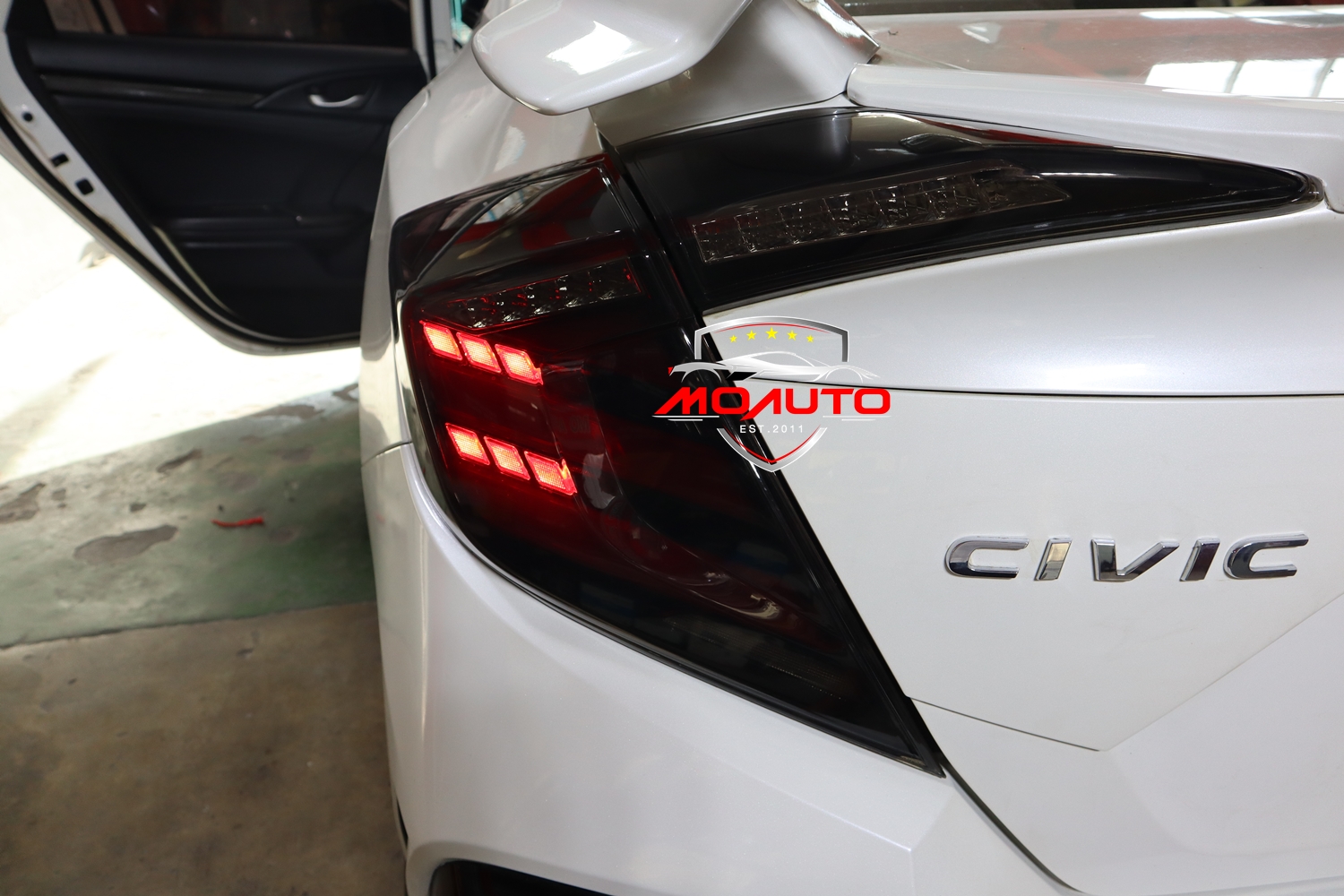 ไฟท้าย FULL LED ทรง MUGEN CIVIC FC 2016 - 2021