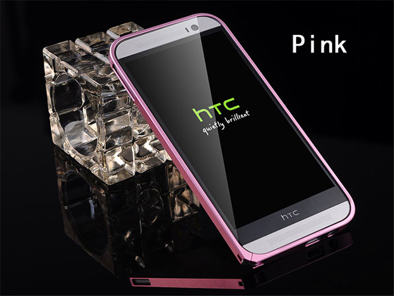 Case HTC ONE M8 / Pre-order * อลูมิเนียมอัลลอยด์กันชนเปลือย, การกระจายความร้อนที่ดี *