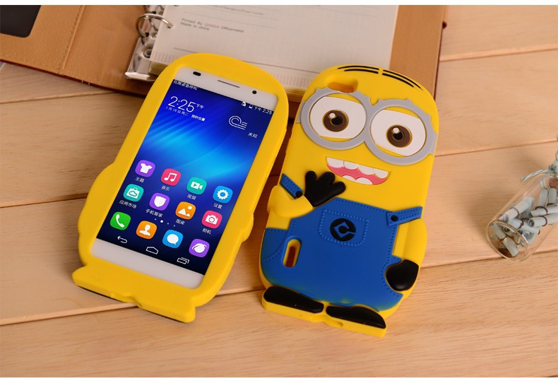 Case Huawei Honor 6 / Pre-order * 3D แฟชั่นการ์ตูนซิลิคอน *