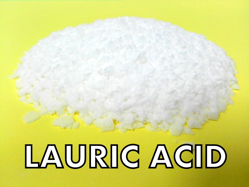Lauric acid กรดลอริก 1kg 004493