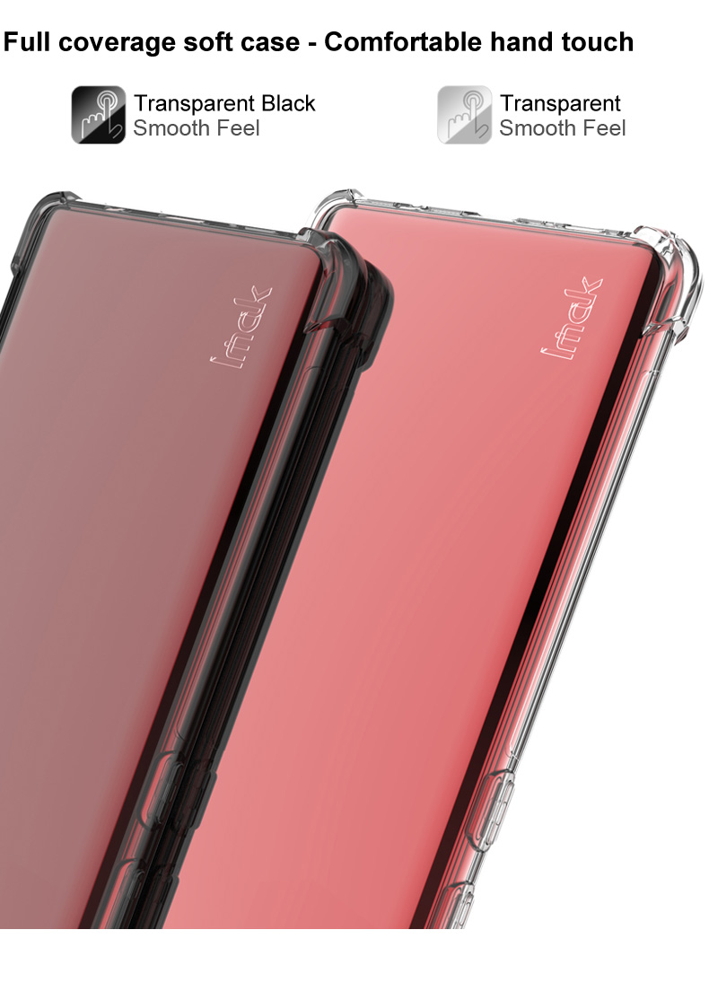Case Huawei Nova 7 SE / Pre-order * IMAK Silky Anti-drop TPU Cover + ฟิล์มกันรอยหน้าจอ *