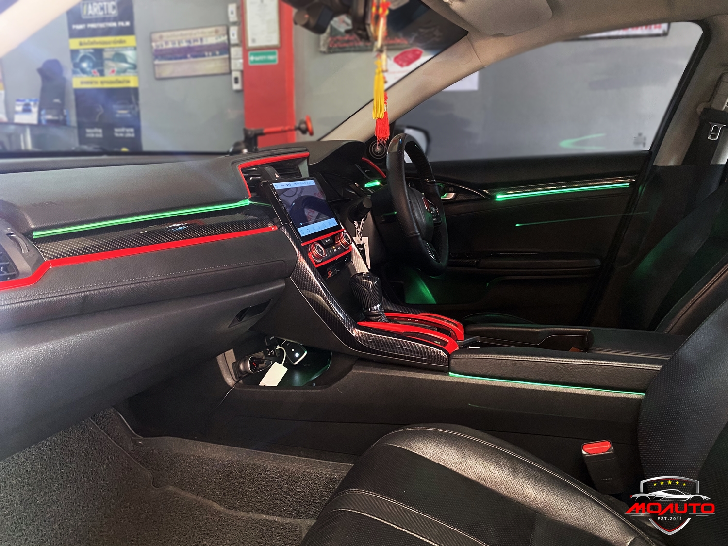 ไฟ Ambient light ตรงรุ่น V1 CIVIC FC / FK