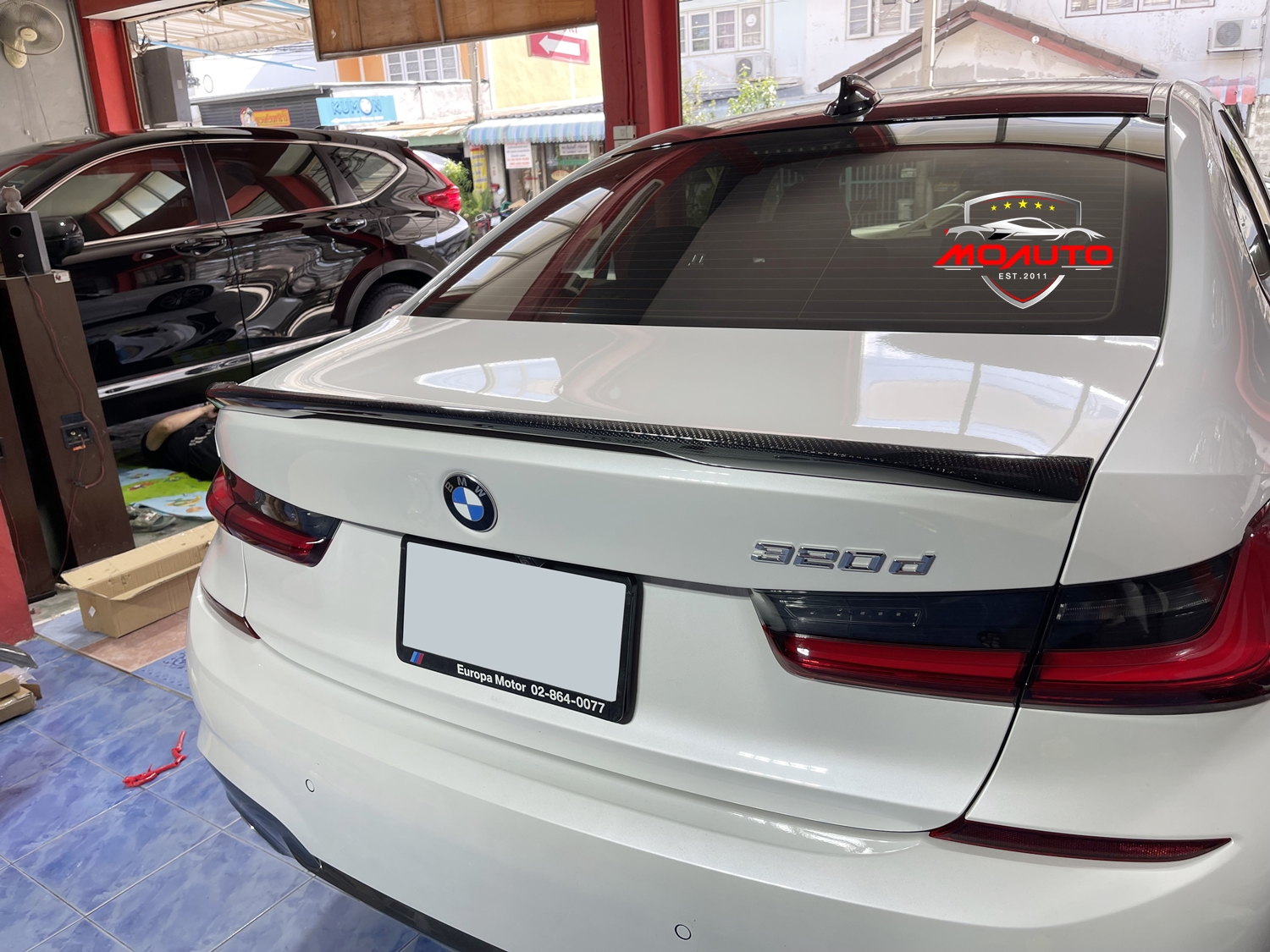 สปอยเลอร์ฝากระโปรงท้าย BMW G20 ทรง MP