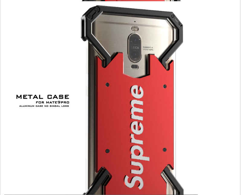 Case Huawei Mate 9 Pro / Pre-order * Super Hero เคส Bumper โลหะอลูมิเนียม *