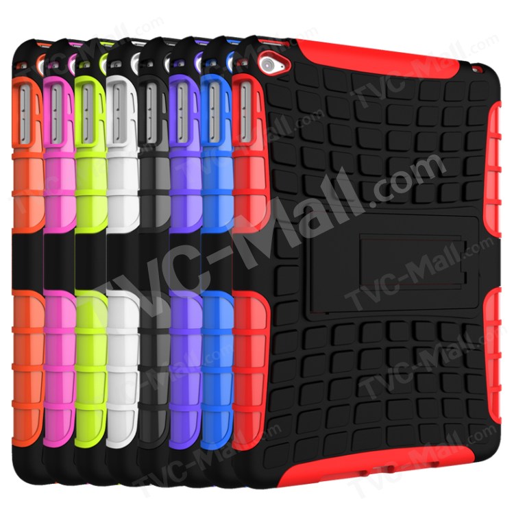 Case iPad mini 4 / Pre-Order * 2-in-1 ลื่นขาพลาสติกเคส + TPU ยางหุ้มด้านนอกกันลื่น *