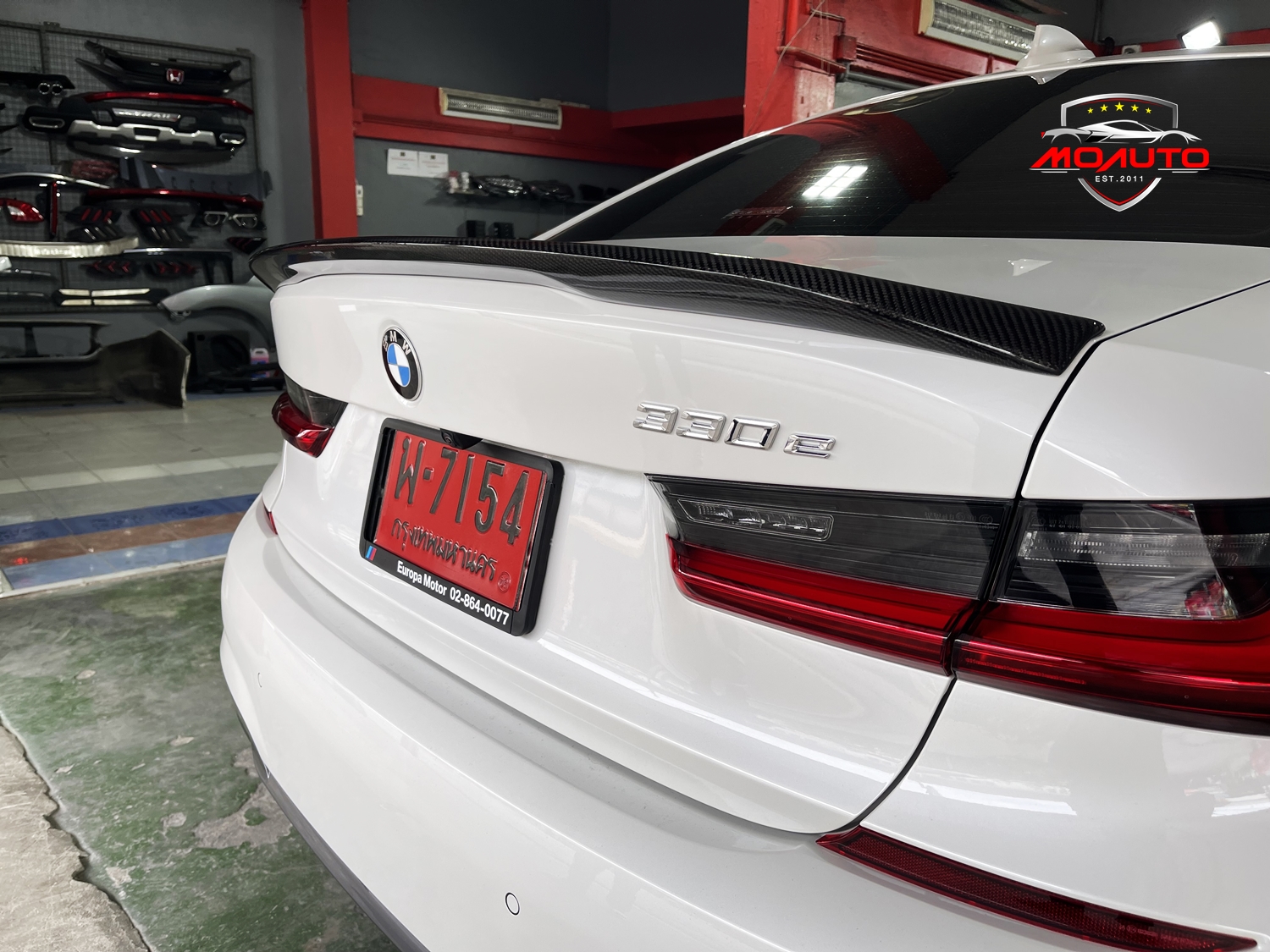 สปอยเลอร์ฝากระโปรงท้าย BMW G20 ทรง MP