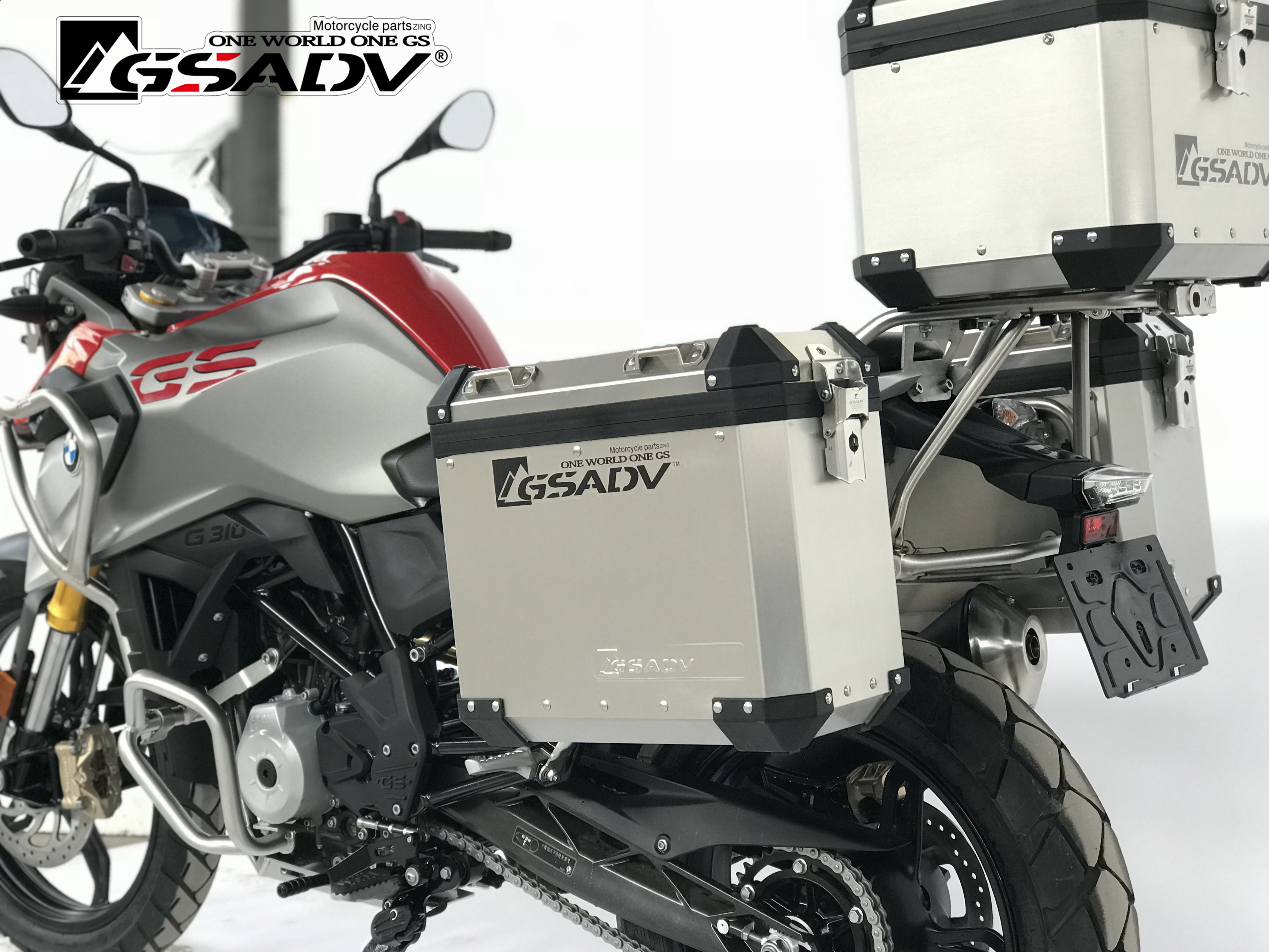 ปิ๊บ GS-ADV ทรง เหลี่ยม สำหรับ Bmw G310gs