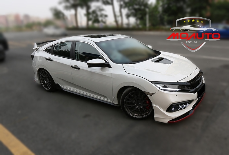 ชุดแต่งสเกิร์ตรอบคัน ทรง R-Style CIVIC FC MC 2019-2020