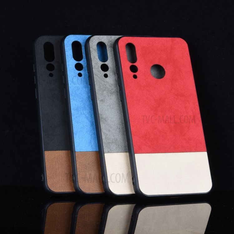 Case Huawei Nova 4 / Pre-Order * สองสี Splicing หนัง PU เคลือบ PC + TPU ไฮบริด *