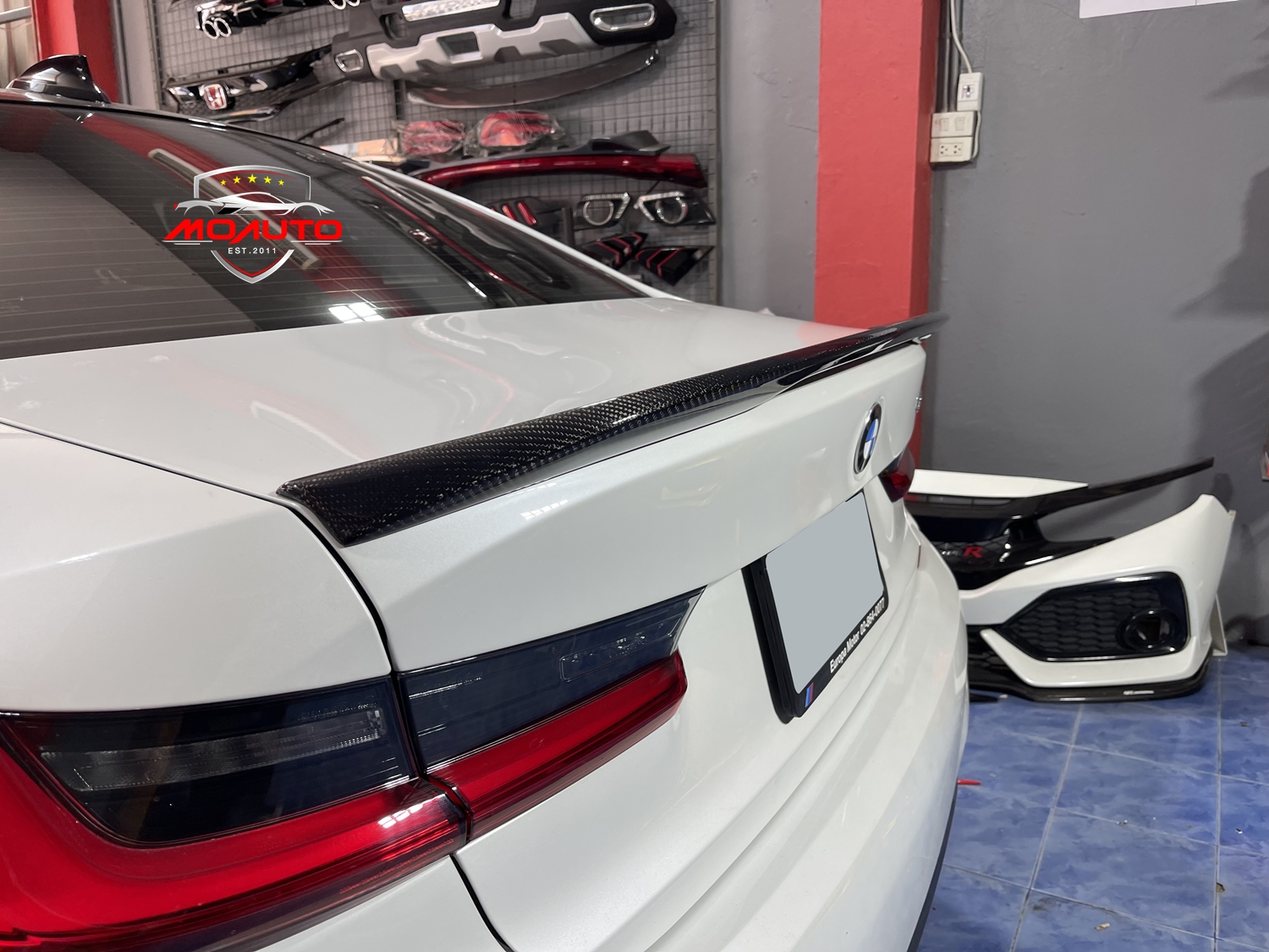 สปอยเลอร์ฝากระโปรงท้าย BMW G20 ทรง MP