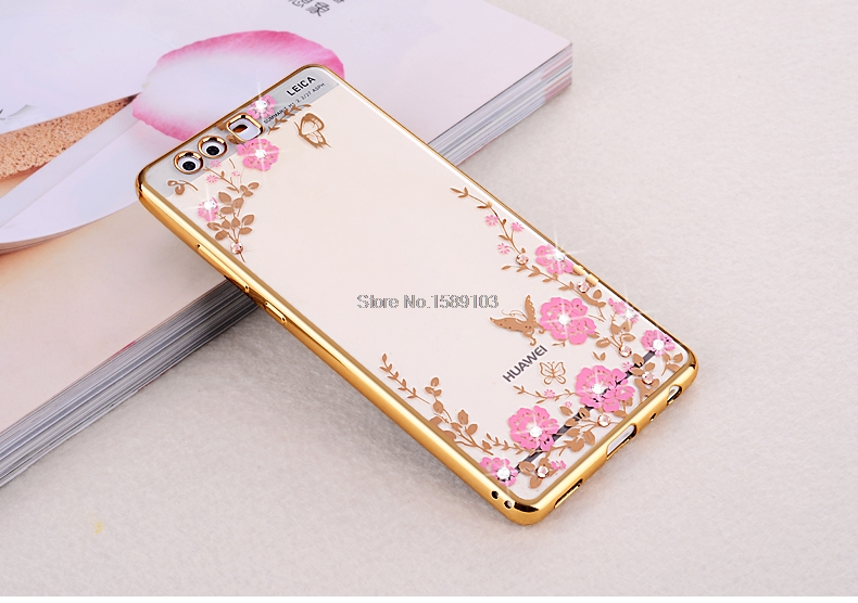 Case Huawei P10 / Pre-order * เคสหรูหราเทคนิคการชุบทอง TPU ซิลิโคนอ่อนนุ่ม *