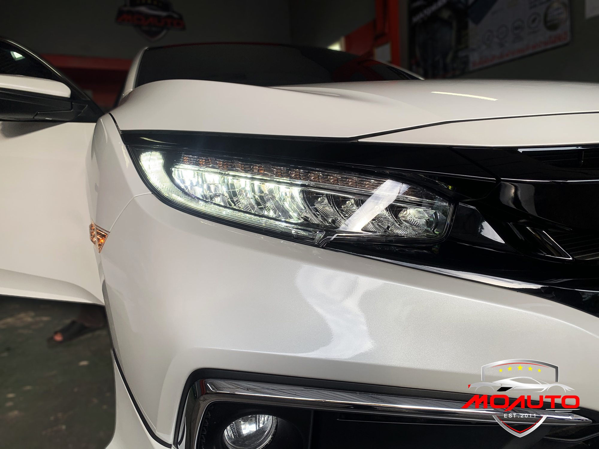 โคมไฟหน้า LED RS แท้ศูนย์ CIVIC FC / MC 2019-2021