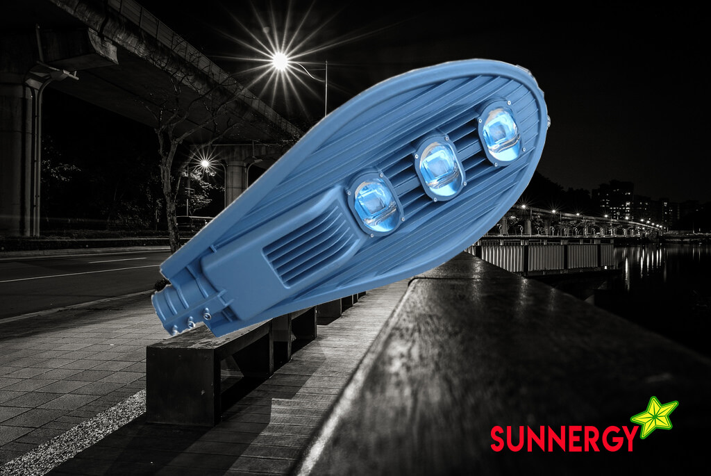 โคมไฟ Solar Street Light ขนาด 90W รุ่น STCLF-SLSB90W