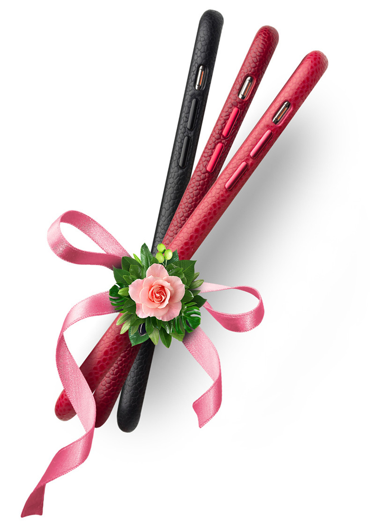 Case iPhone X, iPhone XS # Pre-Order * QIALINO ผลิตจากหนังวัวแท้ชั้นดีคุณภาพเยี่ยมด้วยฝีมือประณีต ผิวลิ้นจี่ *