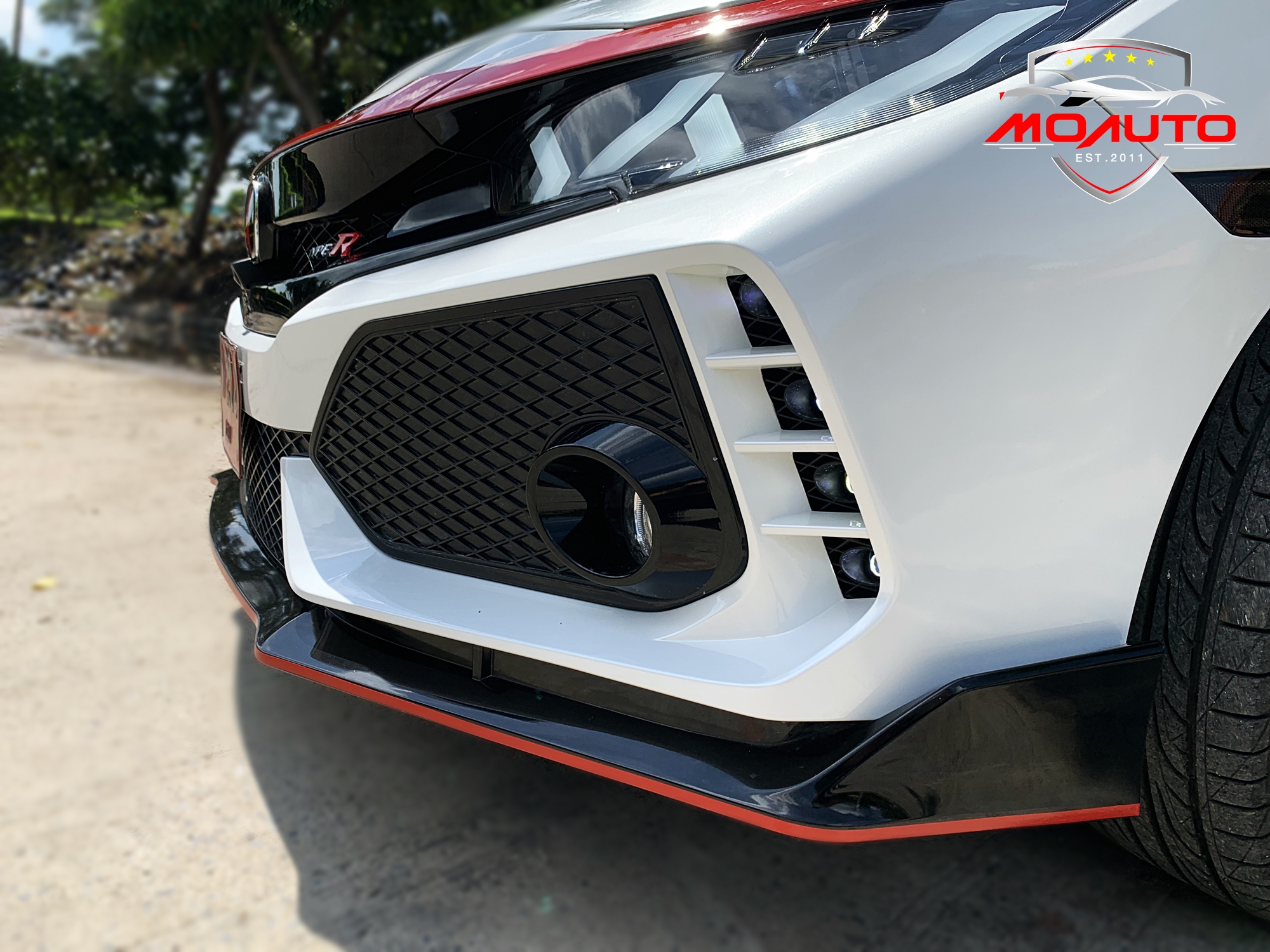 ชุดแต่ง TYPE-R สำหรับ CIVIC FC 2016-2021 (แบบเปลี่ยนกันชน)