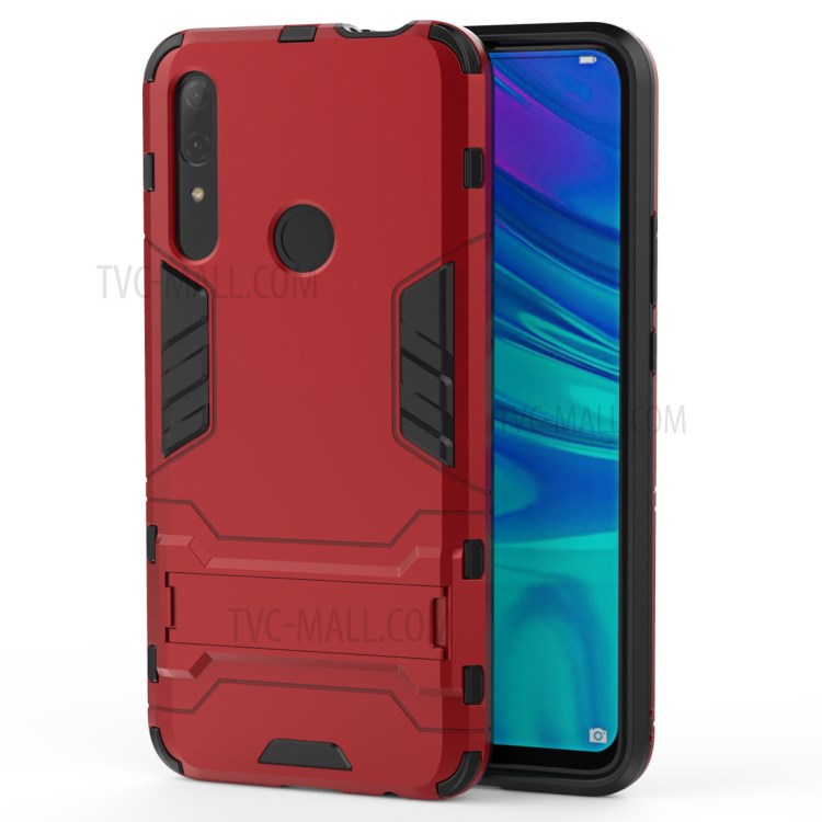 Case Huawei Y9 Prime 2019 / Pre-Order * เคสกันกระแทกพลาสติกแข็ง + TPU อ่อน = ป้องกันสองชั้น พร้อมขาตั้ง *
