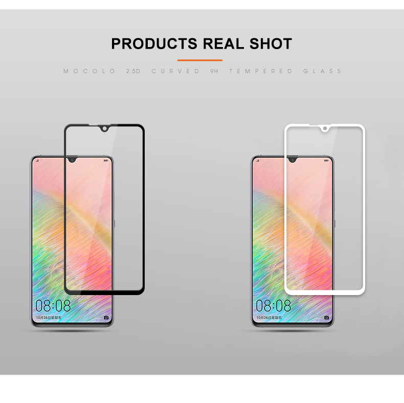 กระจกนิรภัย Huawei Mate 20 X / Pre-order * MOCOLO ความแข็ง 9H ขอบโค้ง 2.5D เรียบและปลอดภัยในการใช้งาน *