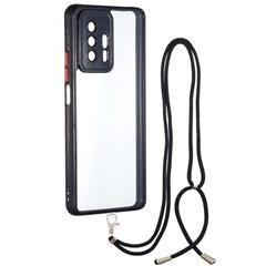 Case Xiaomi 11T / 11T Pro # Pre-Order * เคสแบบใสPC + TPU ฝาหลังป้องกันการหล่นพร้อมเชือกเส้นเล็ก *