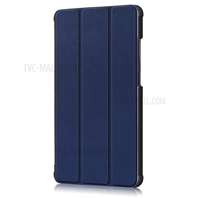Case Lenovo Tab M7 / Pre-order * เคสหนัง PU ยืน3-พับ ด้านหน้าหนัง PU และเคสปกหลังพลาสติก *